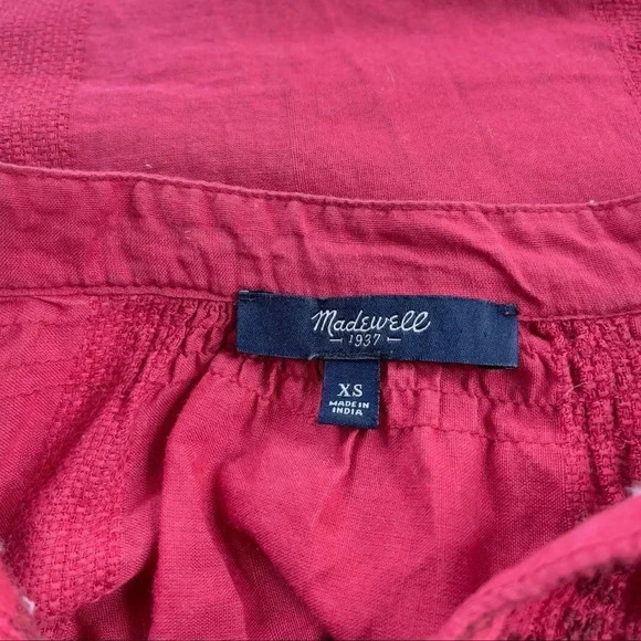 Madewell Camellia Embroidered Tunic  - Picture 6 of 10